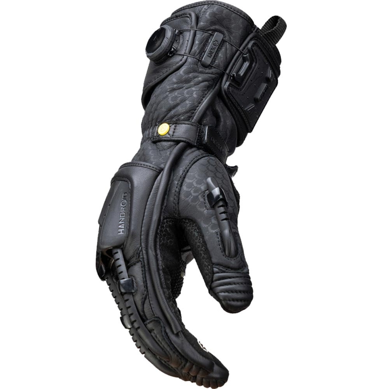 Knox Handroid All Black Mk5 motoros kesztyű fekete