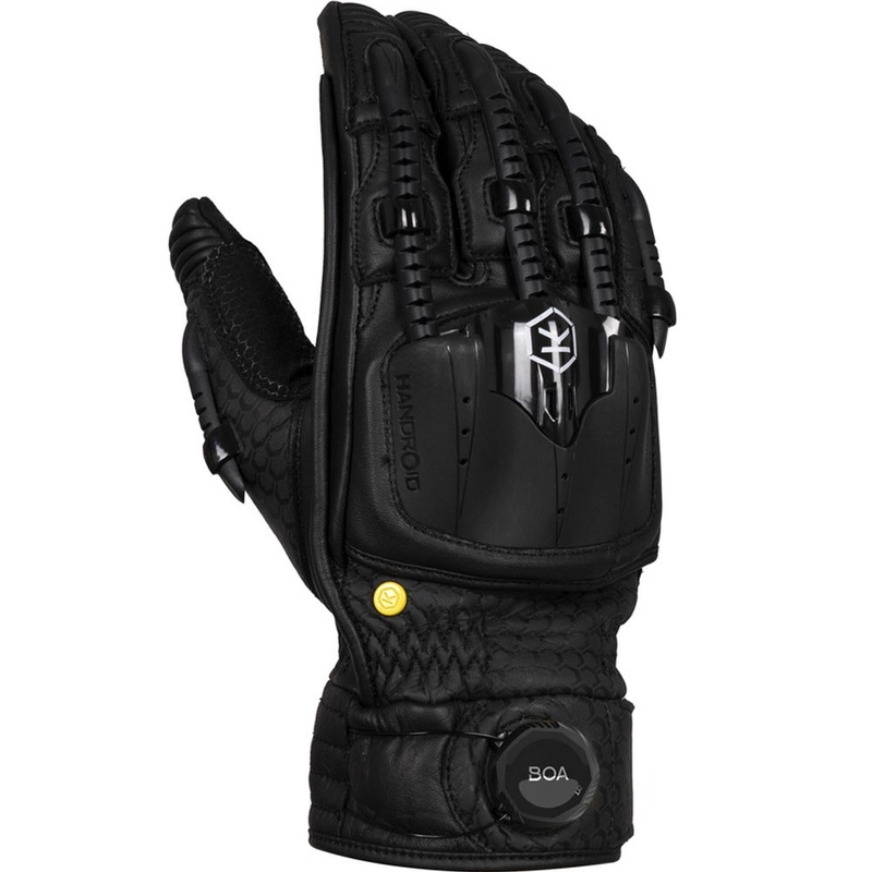 Knox Hand Armour Handroid POD All Black Mk5 motoros kesztyű fekete