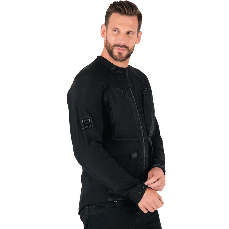 Knox Tor motoros kabát fekete