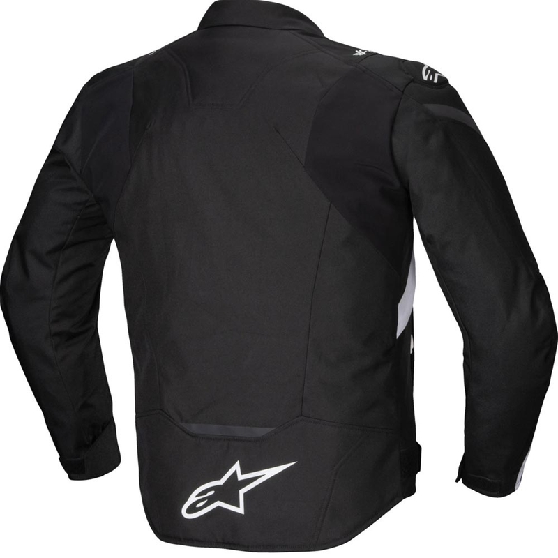 Alpinestars T-JAWS V4 Waterproof motoros kabát fekete-fehér