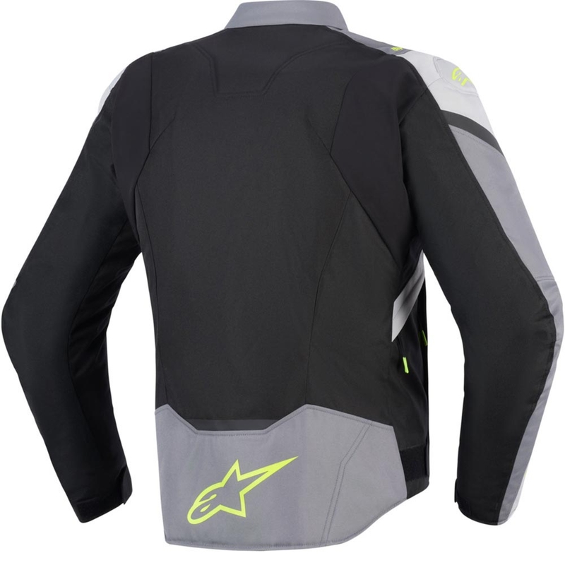 Alpinestars T-JAWS V4 Waterproof motoros kabát fekete-világosszürke-szürke