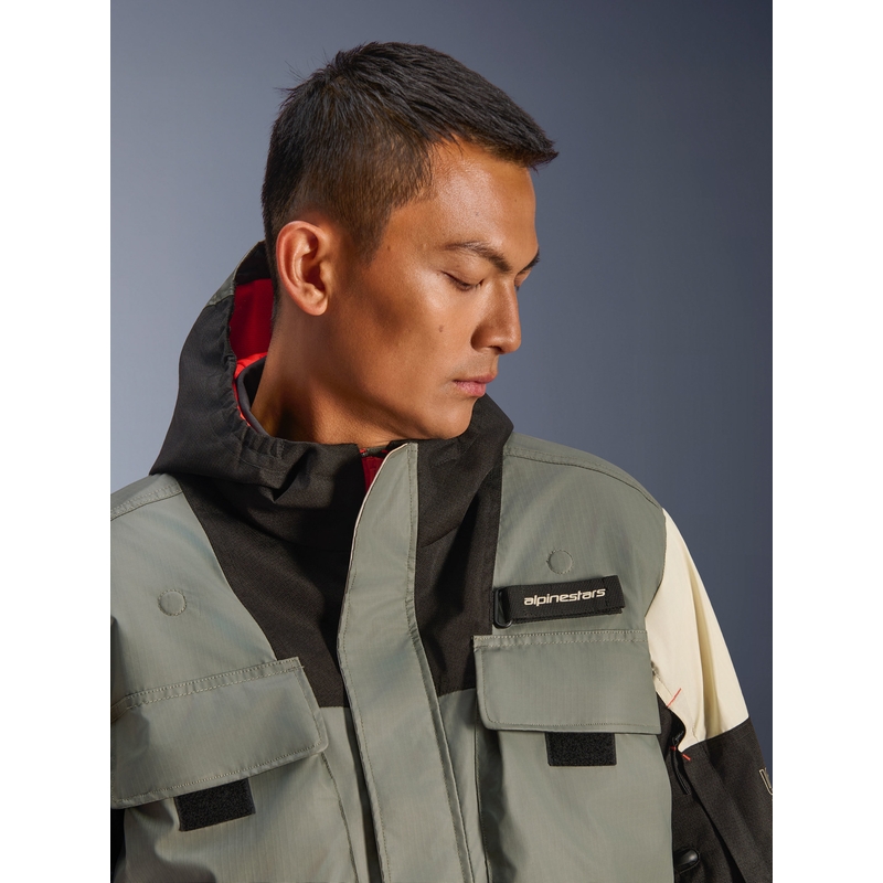 Alpinestars Mospher Waterproof motoros kabát szürke-fekete