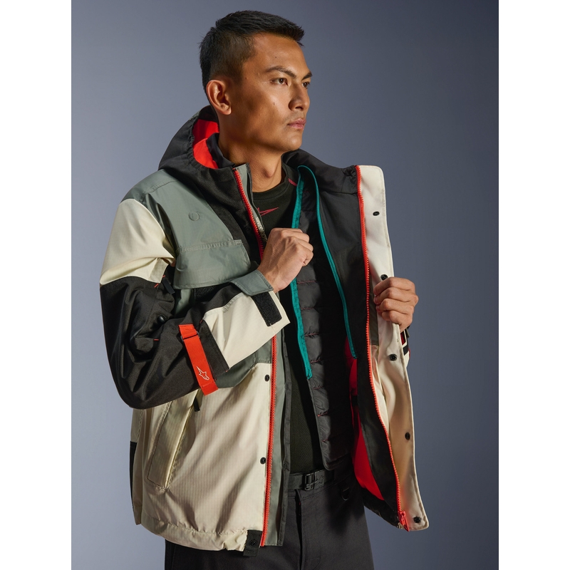 Alpinestars Mospher Waterproof motoros kabát szürke-fekete