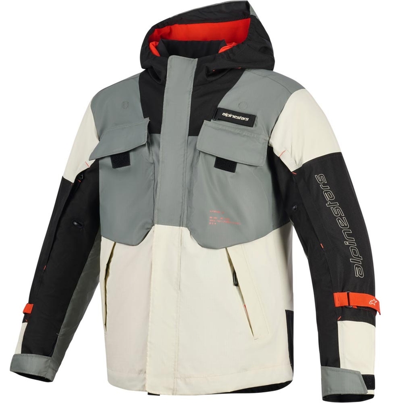 Alpinestars Mospher Waterproof motoros kabát szürke-fekete