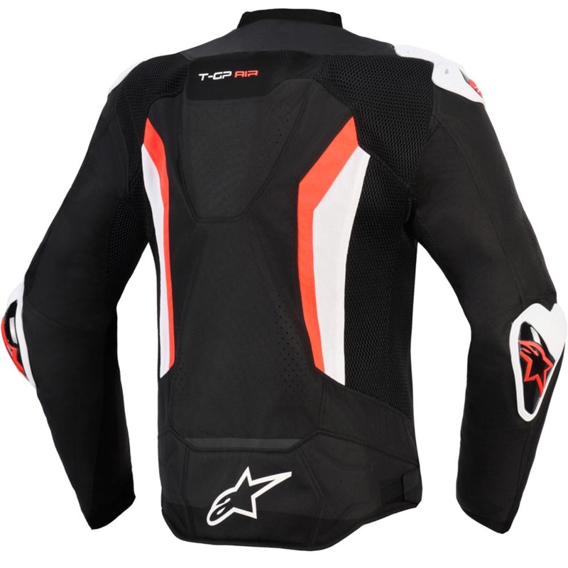 Alpinestars T-GP AIR motoros kabát fekete-fluo piros
