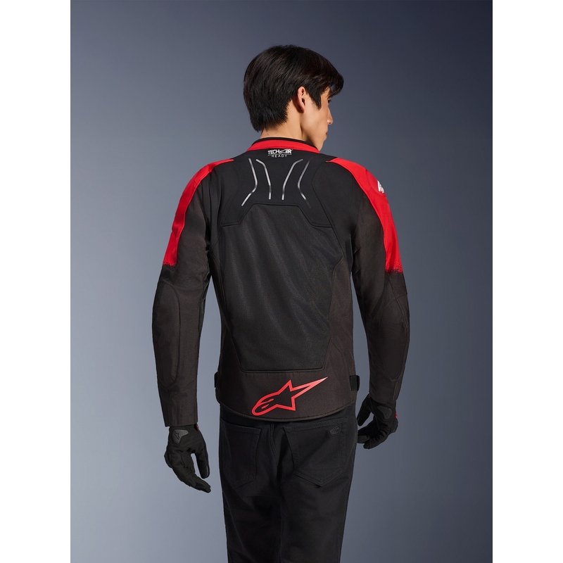 Alpinestars SMX Air motoros kabát piros-fekete