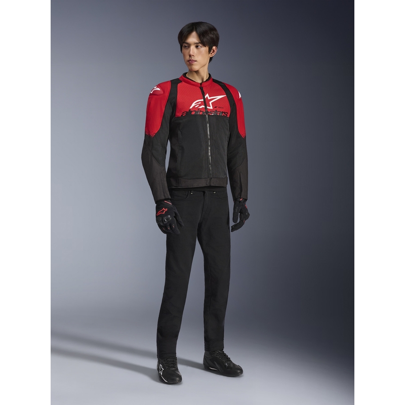 Alpinestars SMX Air motoros kabát piros-fekete