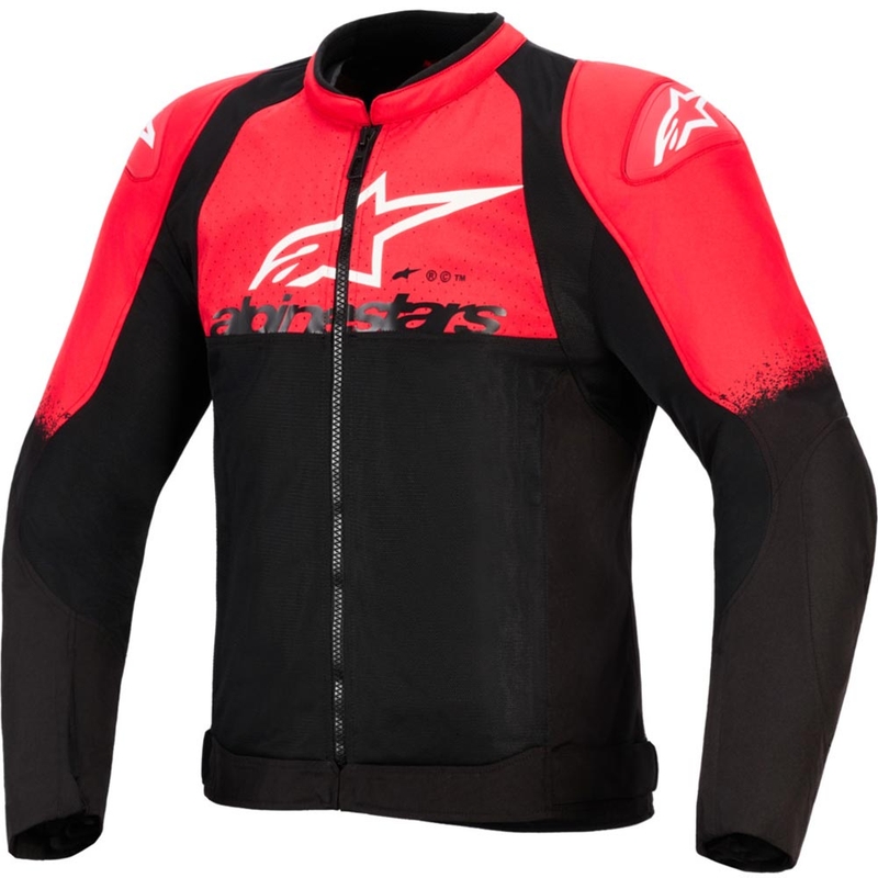 Alpinestars SMX Air motoros kabát piros-fekete