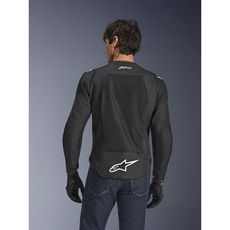 Alpinestars T-SPS Air V2 Monster FQ20 kollekció motoros kabát fekete-fehér