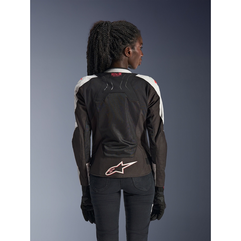 Alpinestars Stella SMX Air női motoros kabát világosszürke-fekete-rózsaszín
