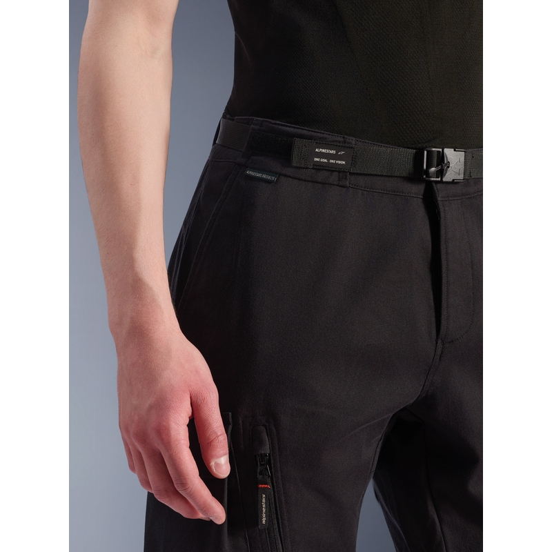 Alpinestars Flex-AST Cargo motoros nadrág fekete-fekete