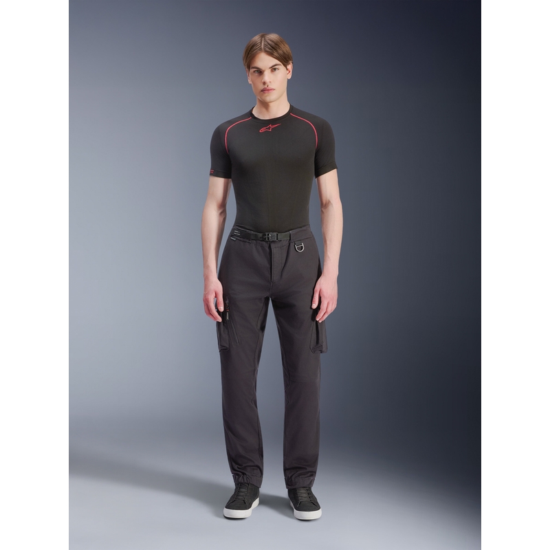 Alpinestars Flex-AST Cargo motoros nadrág fekete-fekete