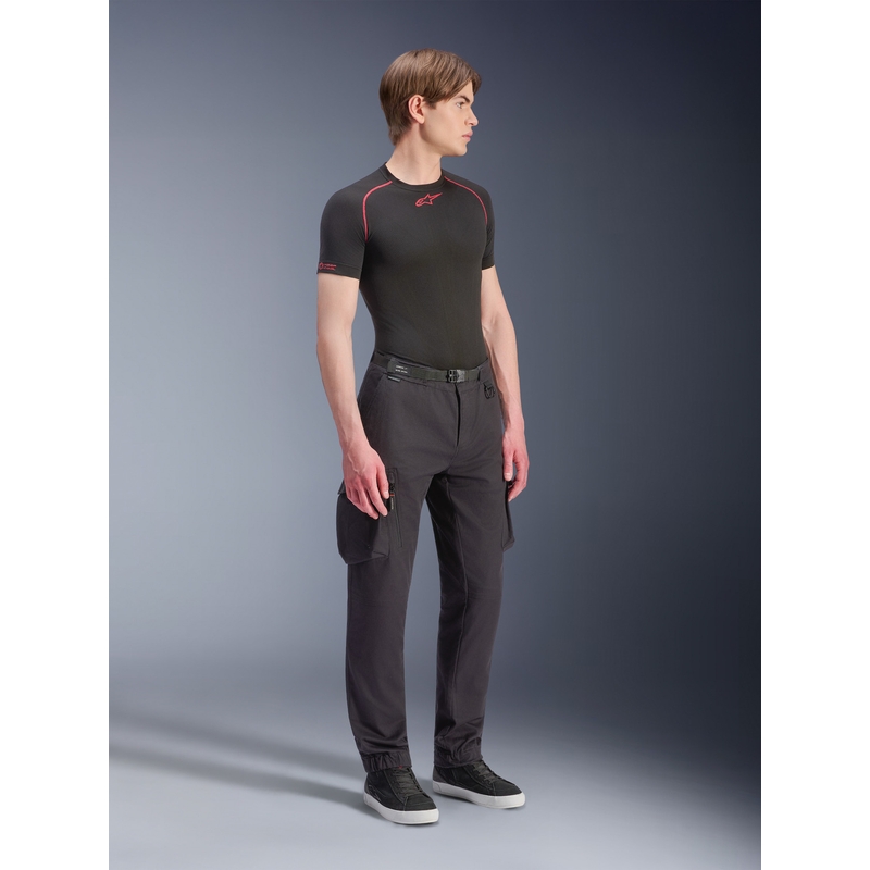 Alpinestars Flex-AST Cargo motoros nadrág fekete-fekete