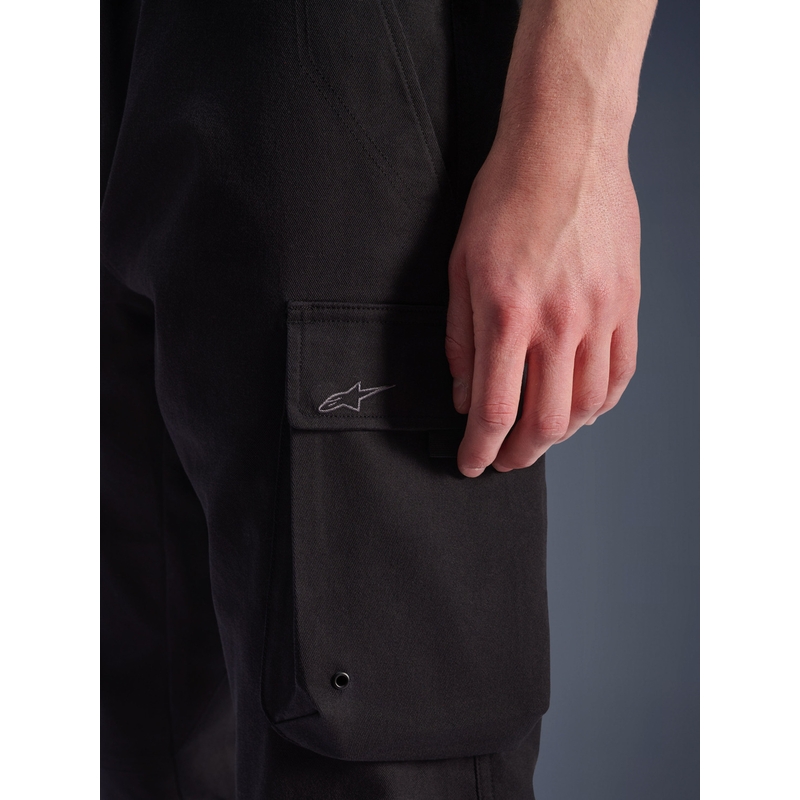Alpinestars Flex-AST Cargo motoros nadrág fekete-fekete