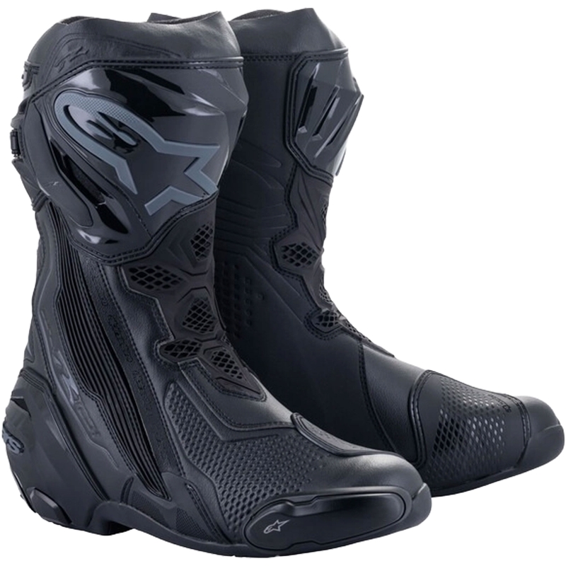 Alpinestars Supertech R motoros csizma fekete-fekete
