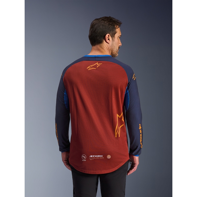 Alpinestars Maxdura Dua motokrossz mez narancssárga-sötétkék