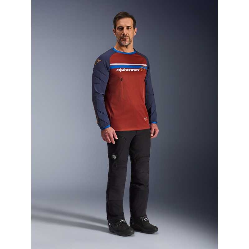 Alpinestars Maxdura Dua motokrossz mez narancssárga-sötétkék