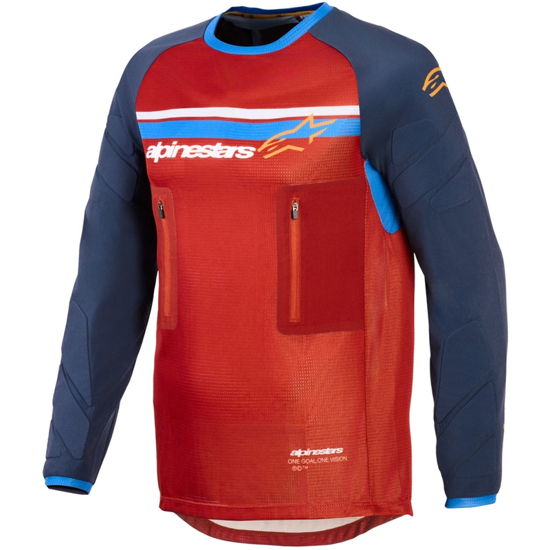 Alpinestars Maxdura Dua motokrossz mez narancssárga-sötétkék