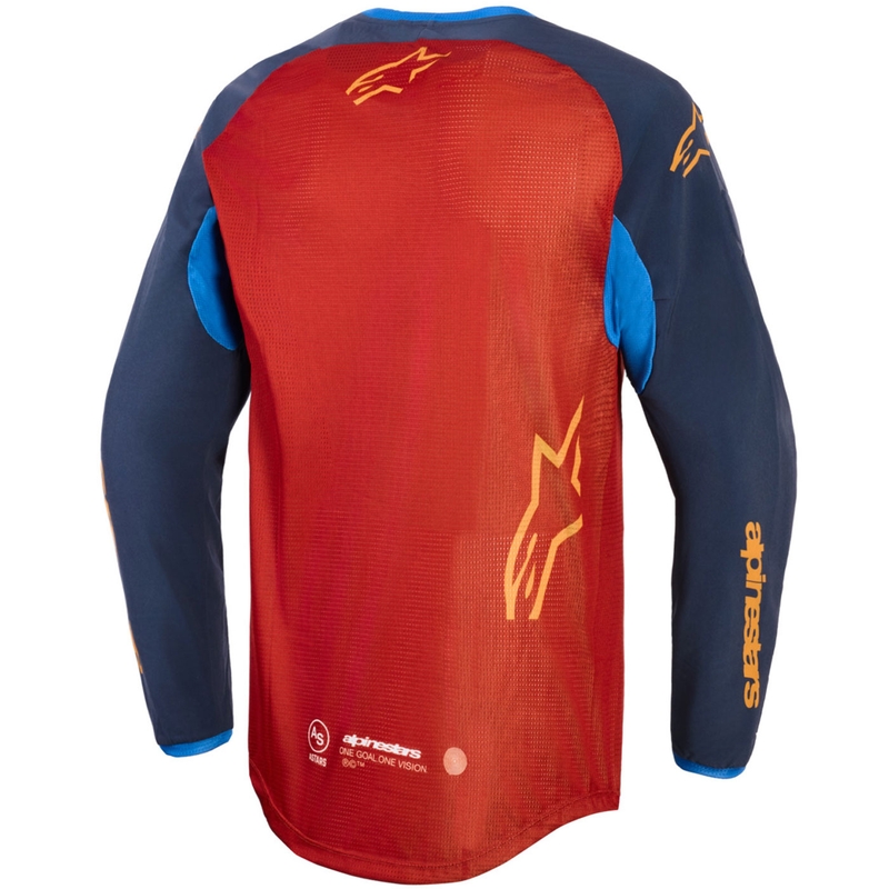Alpinestars Maxdura Dua motokrossz mez narancssárga-sötétkék