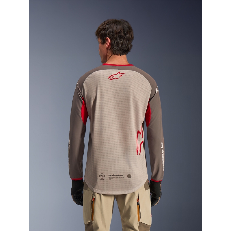 Alpinestars Maxdura Dua motokrossz mez barna-narancssárga