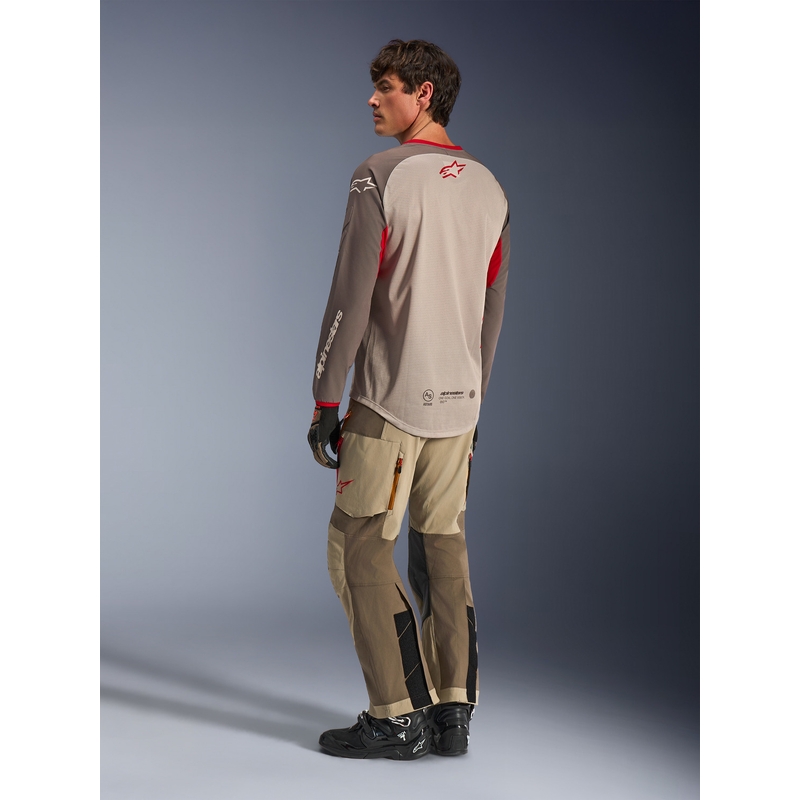 Alpinestars Maxdura Dua motokrossz mez barna-narancssárga