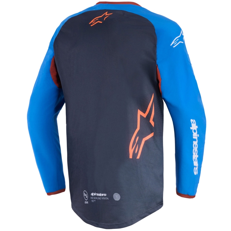 Alpinestars Maxdura Dua motokrossz mez sötétszürke-kék-narancssárga