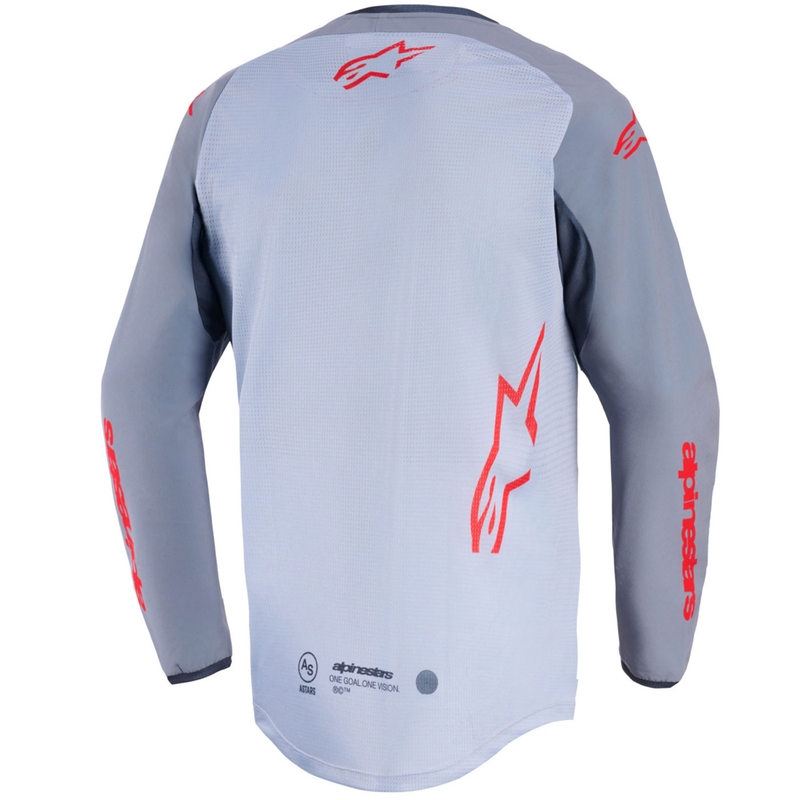 Alpinestars Maxdura Dua motokrossz mez világosszürke-sötétszürke-narancssárga