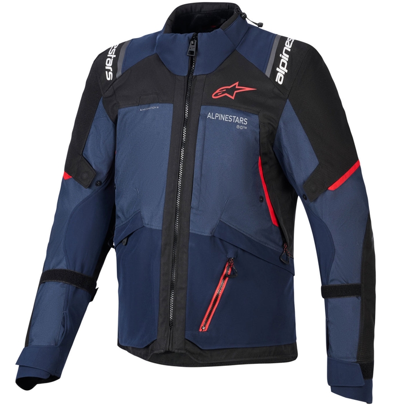 Alpinestars Andes V4 Drystar motoros kabát sötétkék-kék-fekete