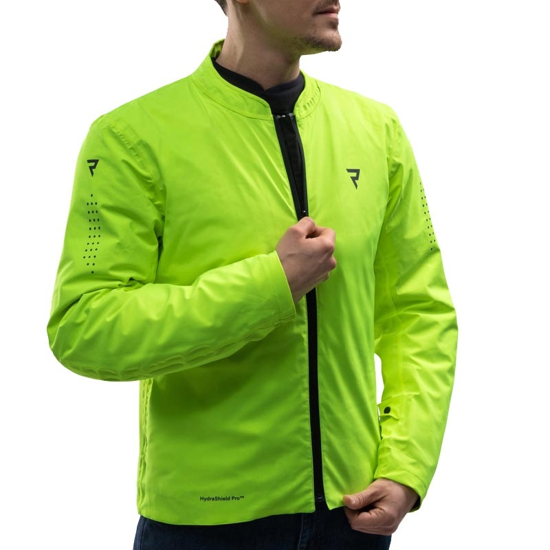 Rebelhorn Swift motoros kabát világosszürke-fluo sárga