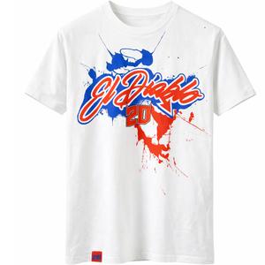 Tričko Ducati Fabio Quartararo 20 Colourful Pattern bílé