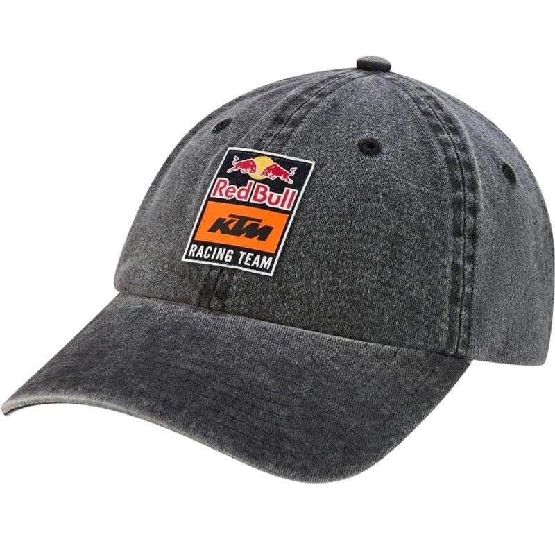 KTM Red Bull Racing Ride sapka koptatott fekete