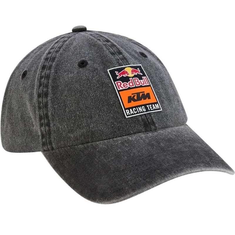 KTM Red Bull Racing Ride sapka koptatott fekete