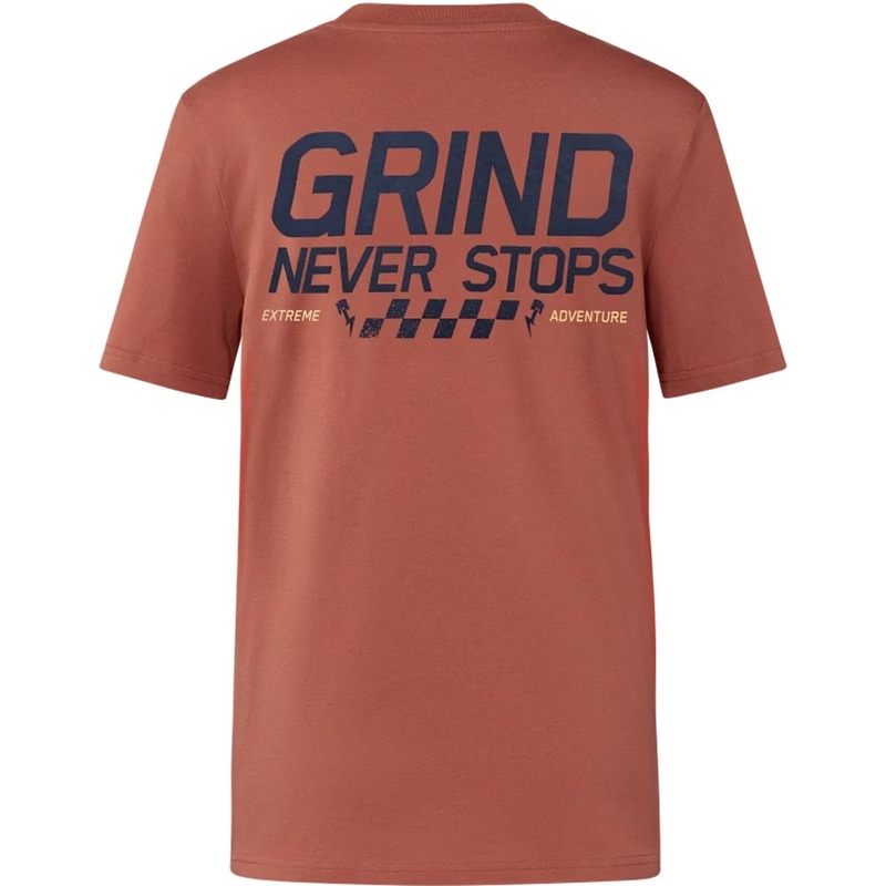 KTM Red Bull Racing Grind póló sötétbarna