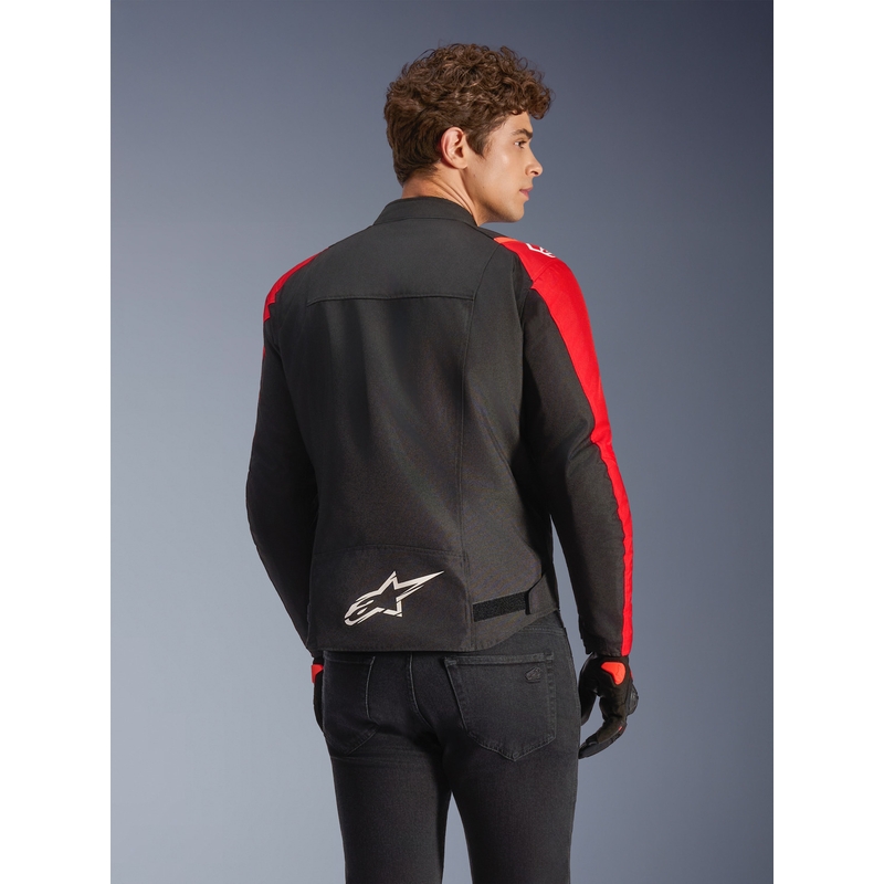 Alpinestars T-SPS 2 Waterproof motoros kabát piros-fekete-fehér