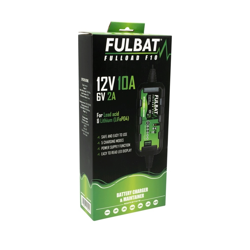 Akkumulátor töltő FULBAT FULLOAD F10