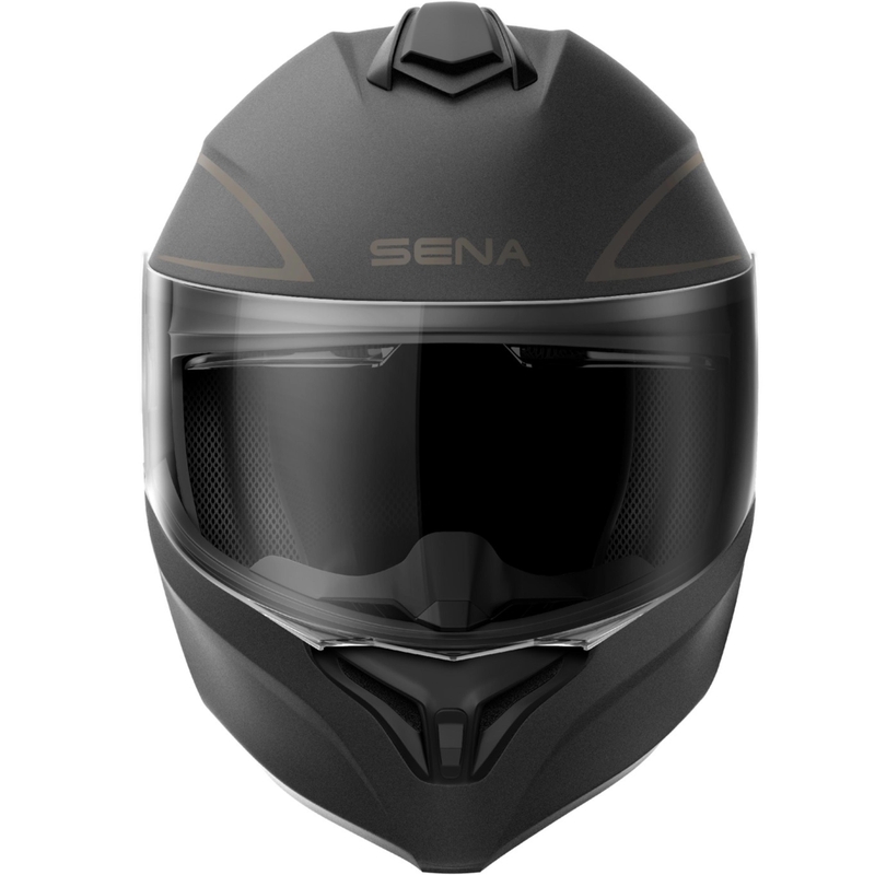 SENA Outrush R felnyitható motoros bukósisak headsettel matt fekete
