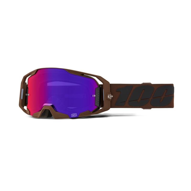100% ARmatic Salcedo motokrossz szemüveg lila plexivel