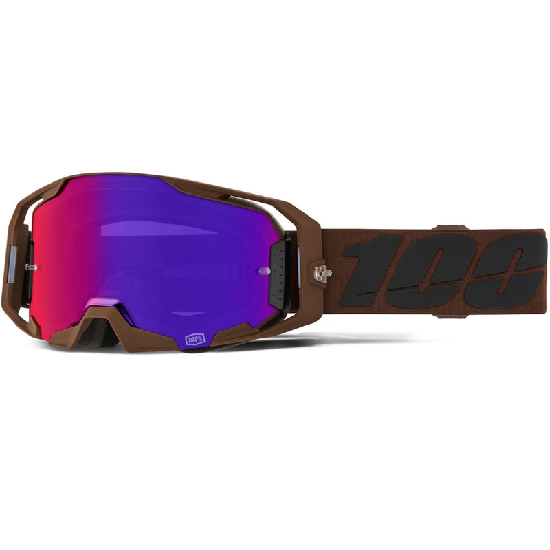 100% ARmatic Salcedo motokrossz szemüveg lila plexivel