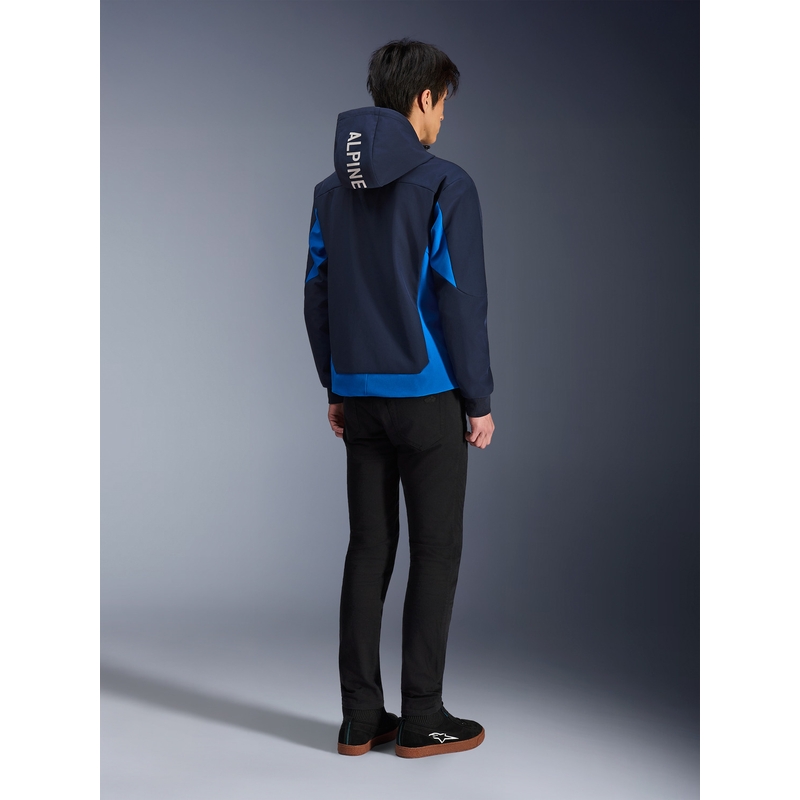 Alpinestars Radium Tech Hoodie motoros pulóver sötétkék-kék