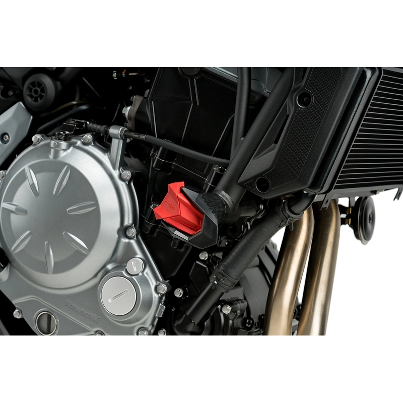Spare rubber end protector PUIG R19 piros