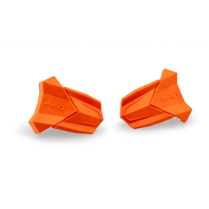 Spare rubber end protector PUIG R19 narancssárga