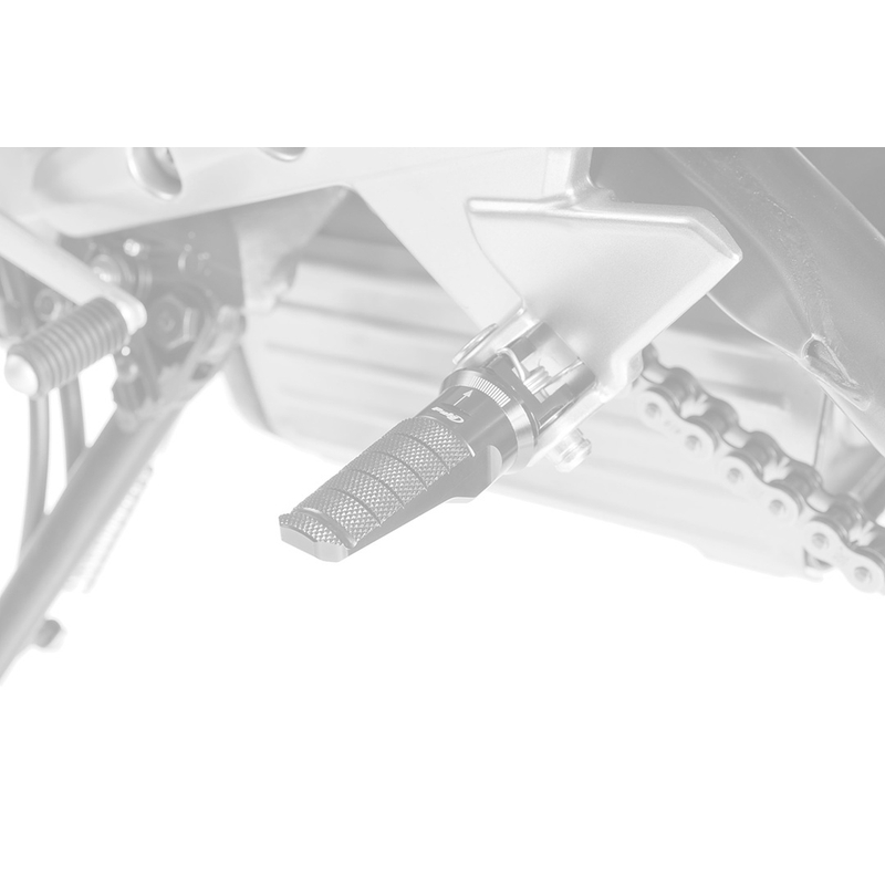 Footpegs without adapters PUIG RACING piros