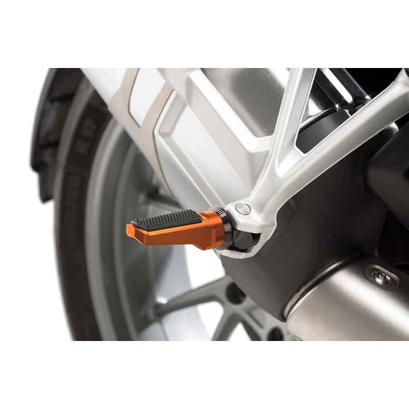 Footpegs without adapters PUIG SPORT arany with rubber