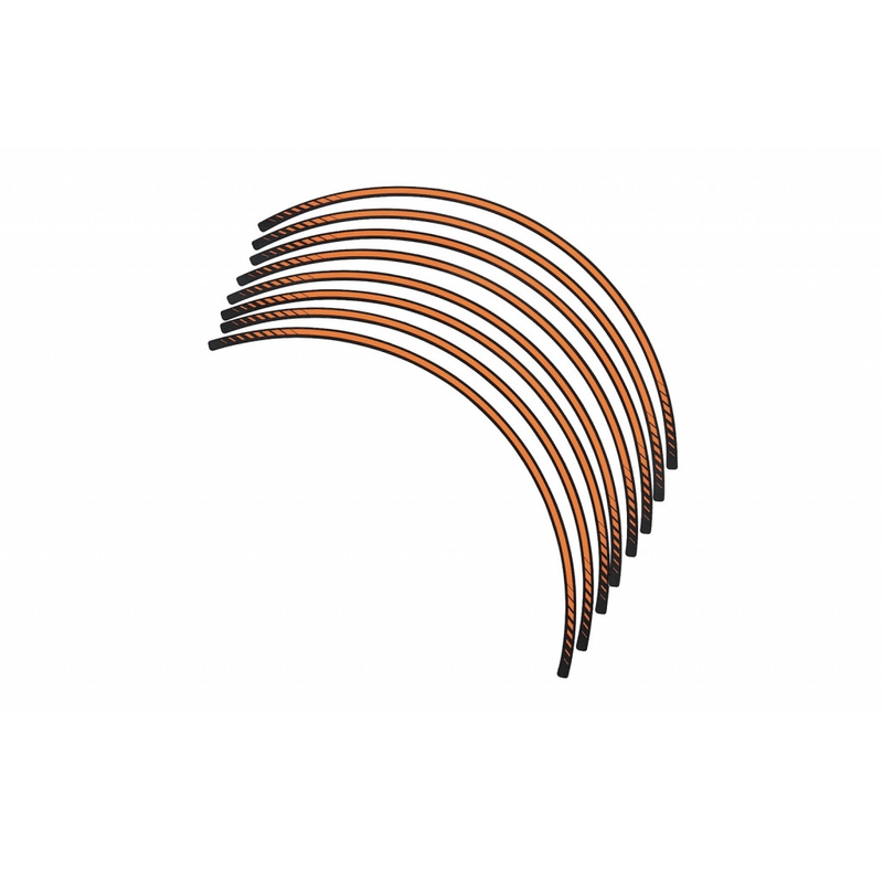 Rim strip PUIG PREMIUM orange fluor set of 8 rim strips részére BMW R 1250 RT 2019-2021