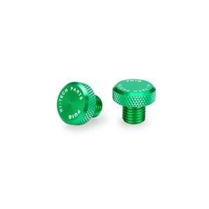 Mirror hole screw plug PUIG 21808V zöld