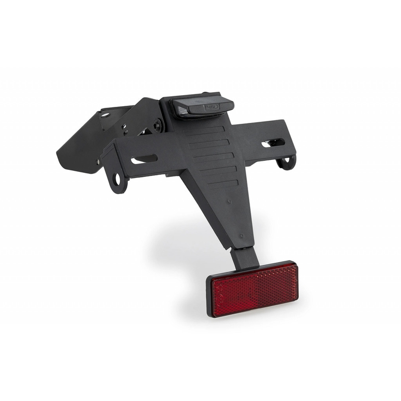 Adjustable license support PUIG fekete részére KAWASAKI Z 900 2025-2026, KAWASAKI Z 900 SE 2025