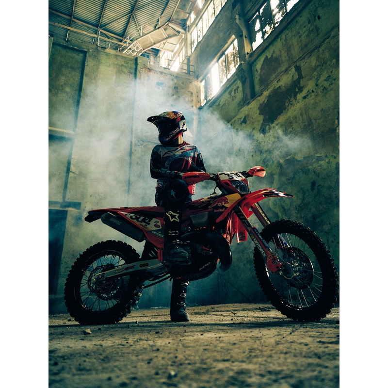 Alpinestars Techstar Beast Coast limitált kiadású motokrossz mez szürke-fekete-narancssárga