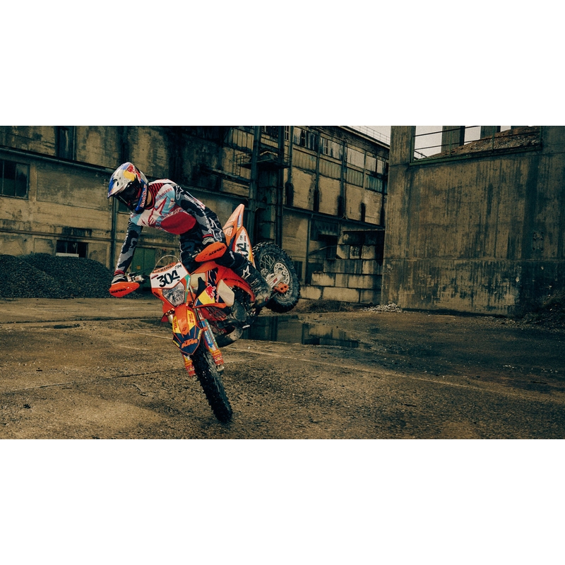Alpinestars Techstar Beast Coast limitált kiadású motokrossz mez szürke-fekete-narancssárga