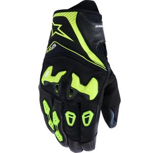 Rukavice na motorku Alpinestars SP-R PRO černo-fluo žluté