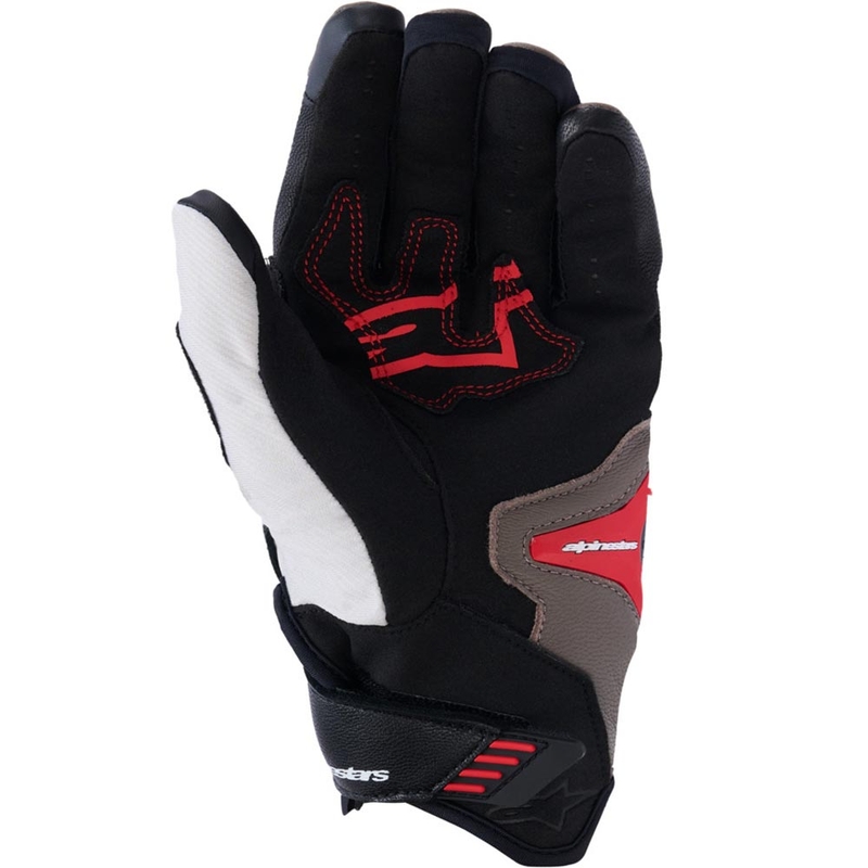 Alpinestars SP-R PRO motoros kesztyű világosszürke-barna-narancssárga